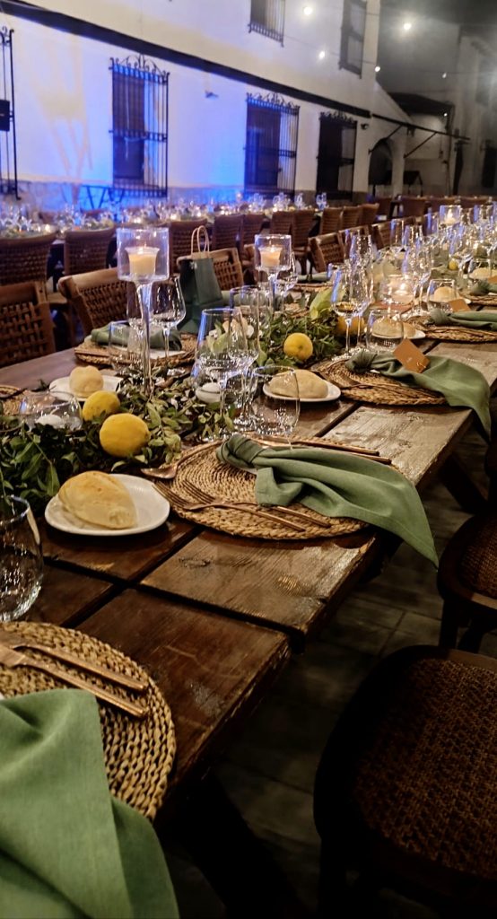 Decoración boda rústica