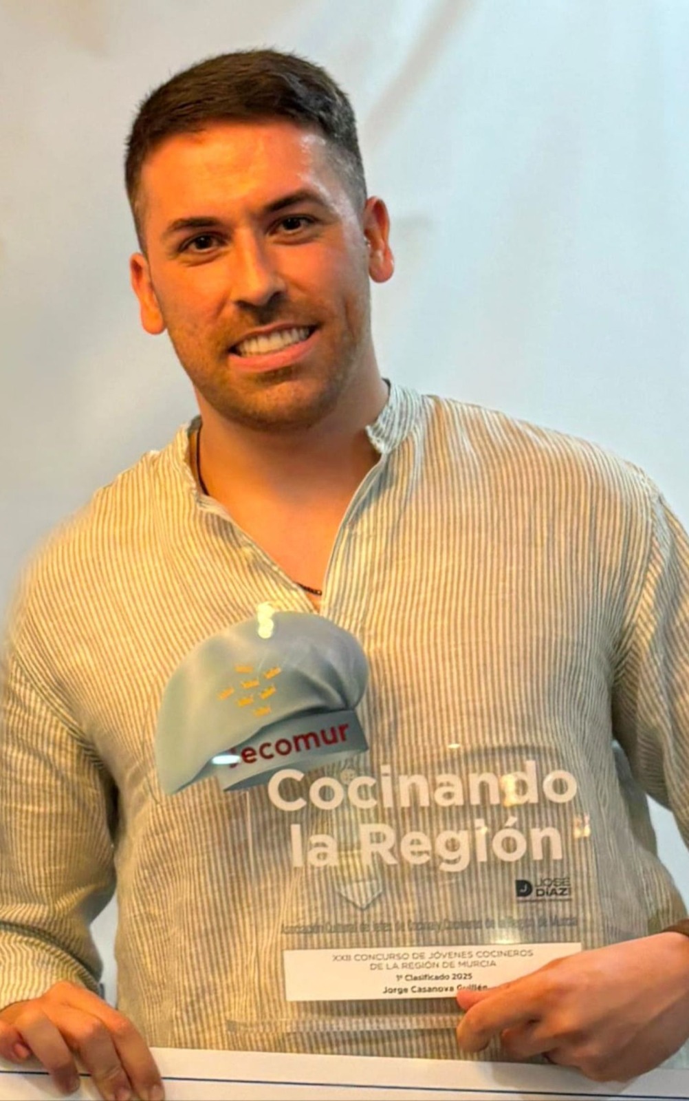 º premio cocinero joven